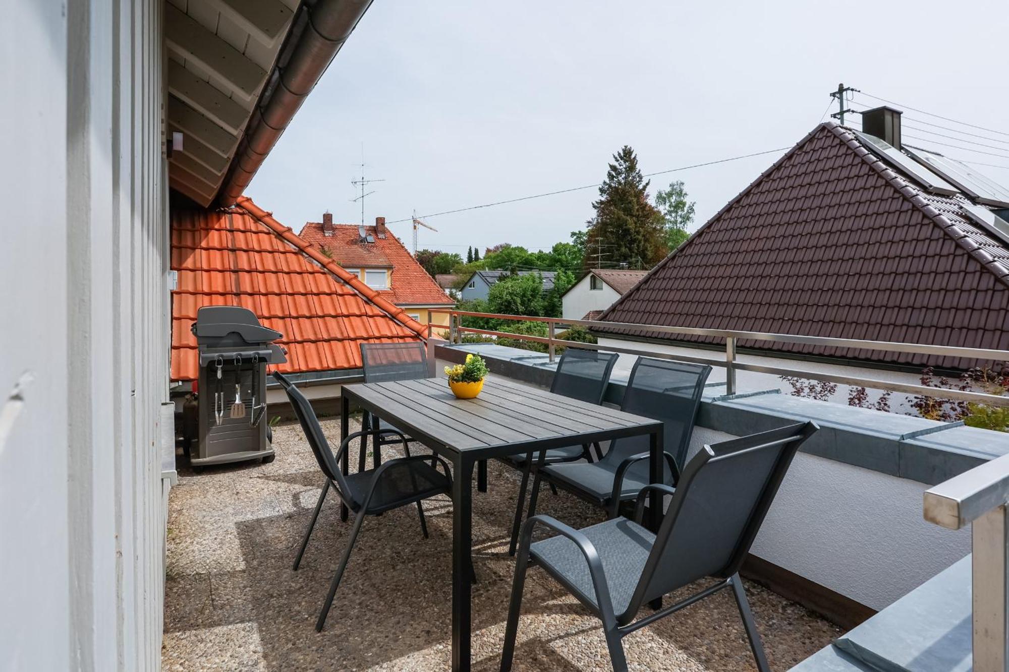 Dreamstay Augsburg Traum Penthouse Goeggingen Eksteriør billede